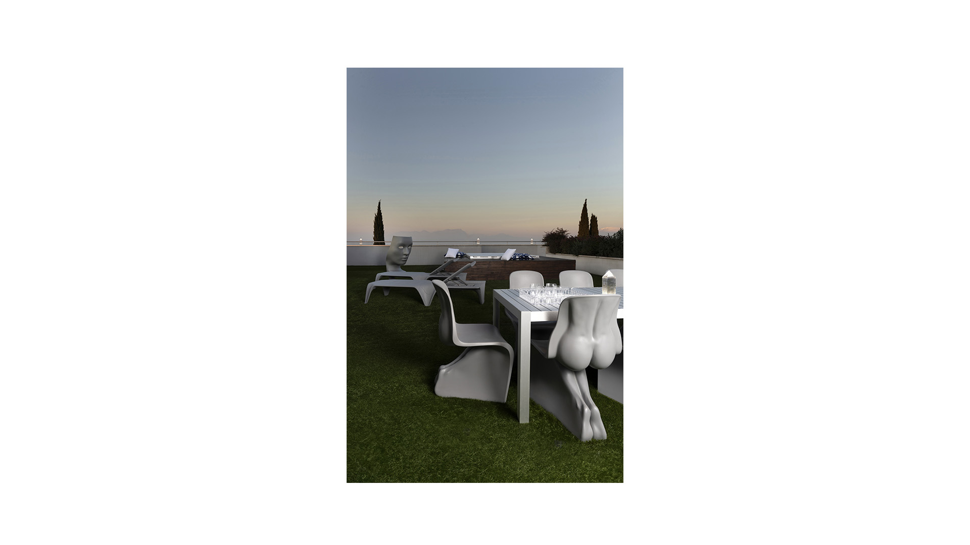 Fabio Novembre Him and Her chairs for Casamania