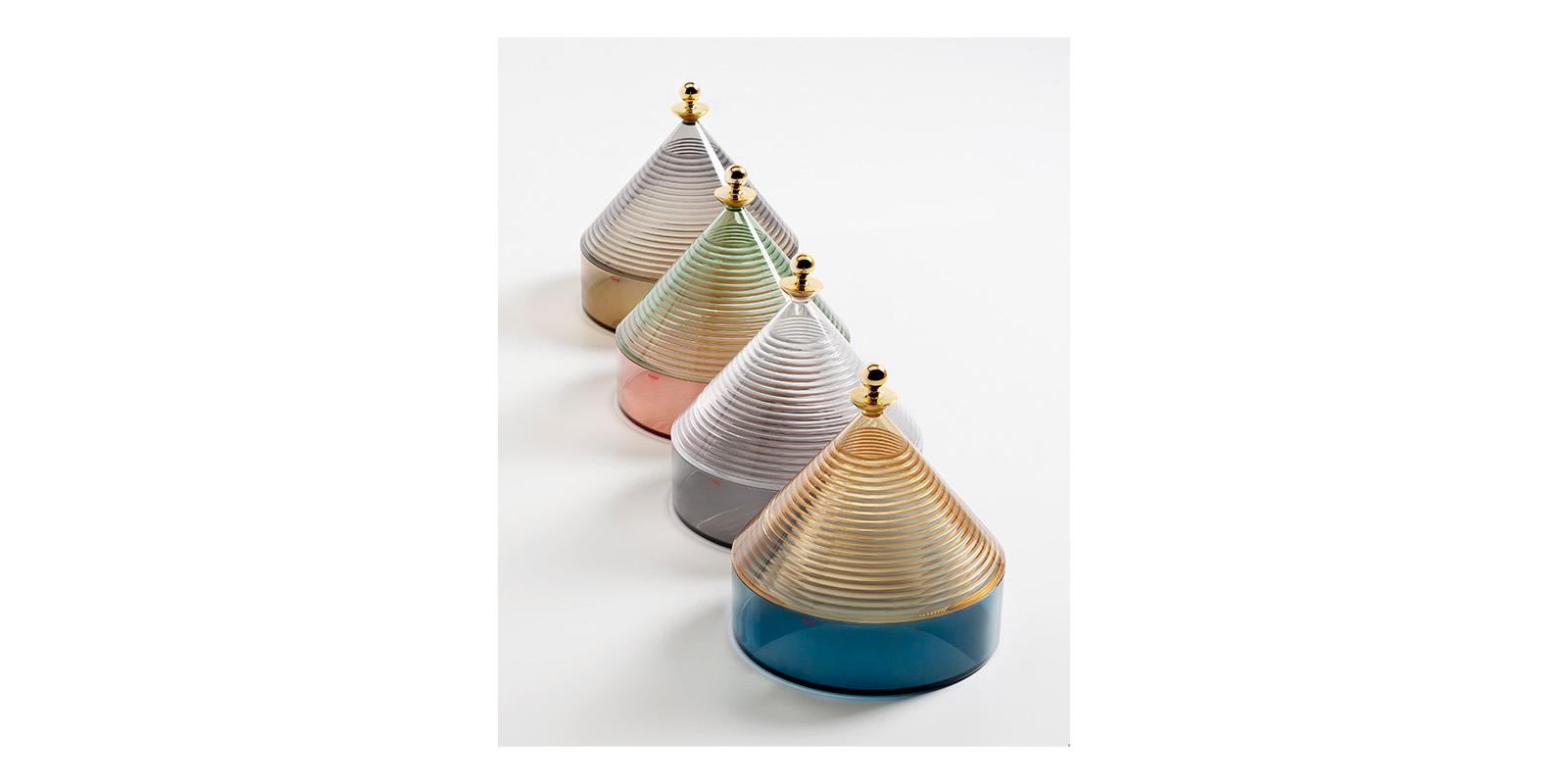 Fabio Novembre Trullo centerpieces for Kartell in several colors