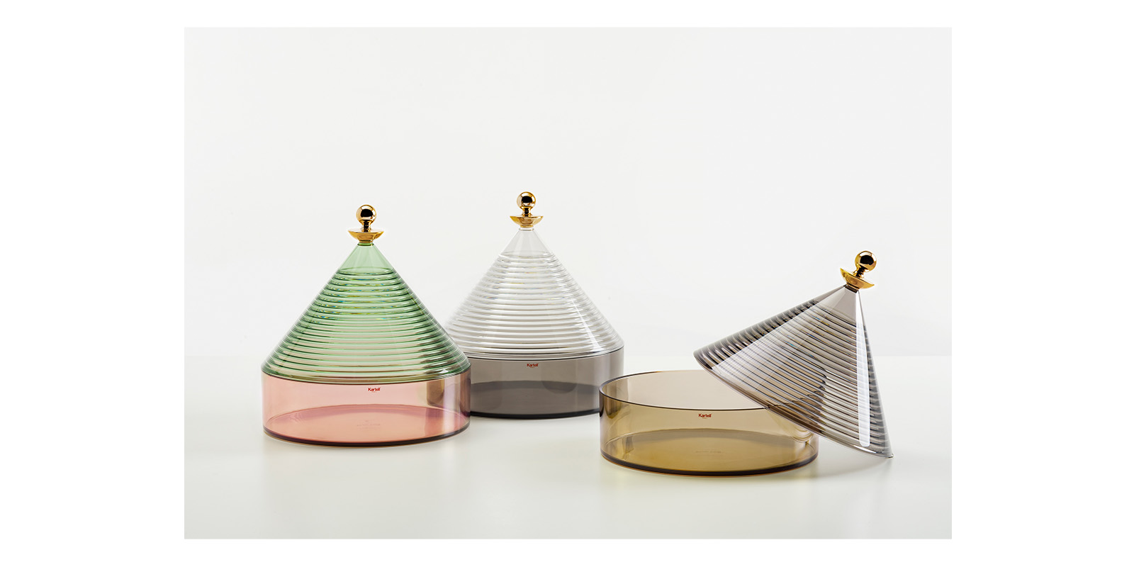 Fabio Novembre Trullo centerpieces for Kartell